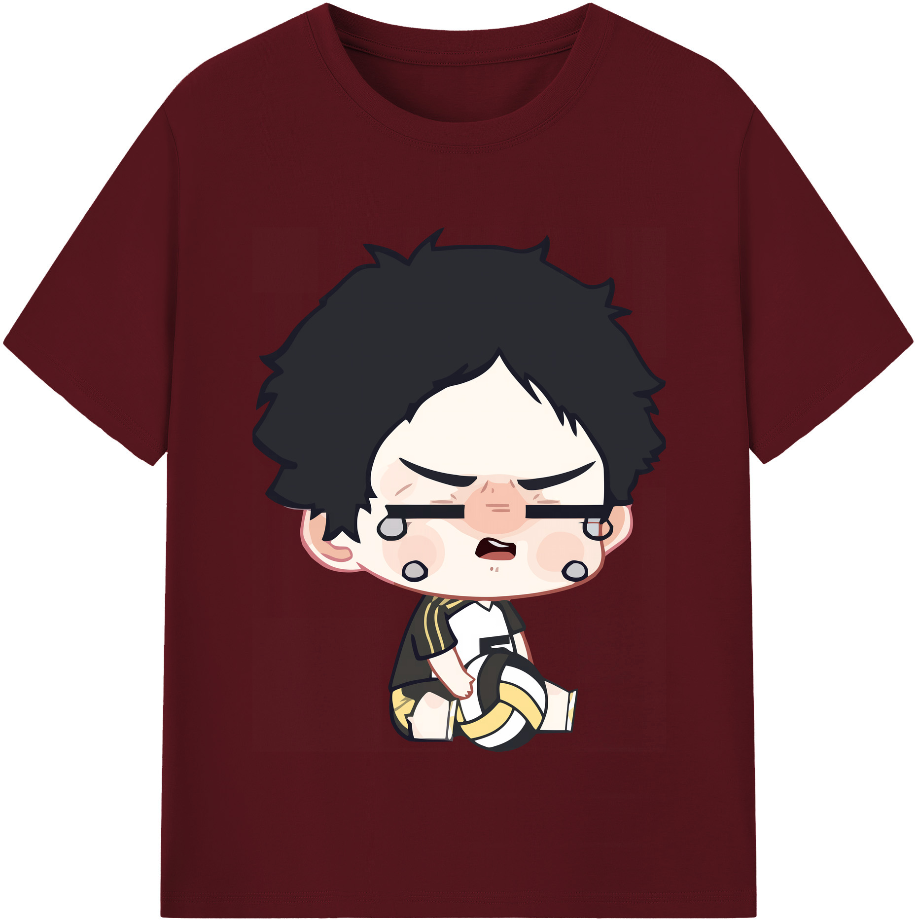 （画像用） ハイキュー!! Haikyu!! 綿100％半袖Tシャツ（フロントプリント）